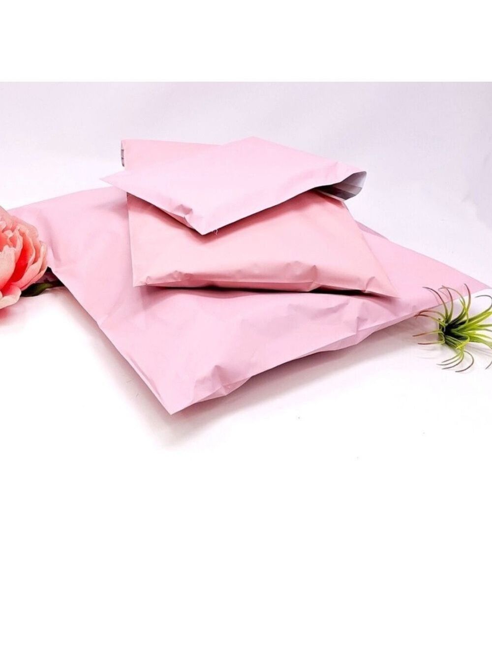 50 6X9 Poly Mailers Pale Pink Shipping Envelopes PRICE IS FIRM - Picture 4 of 4